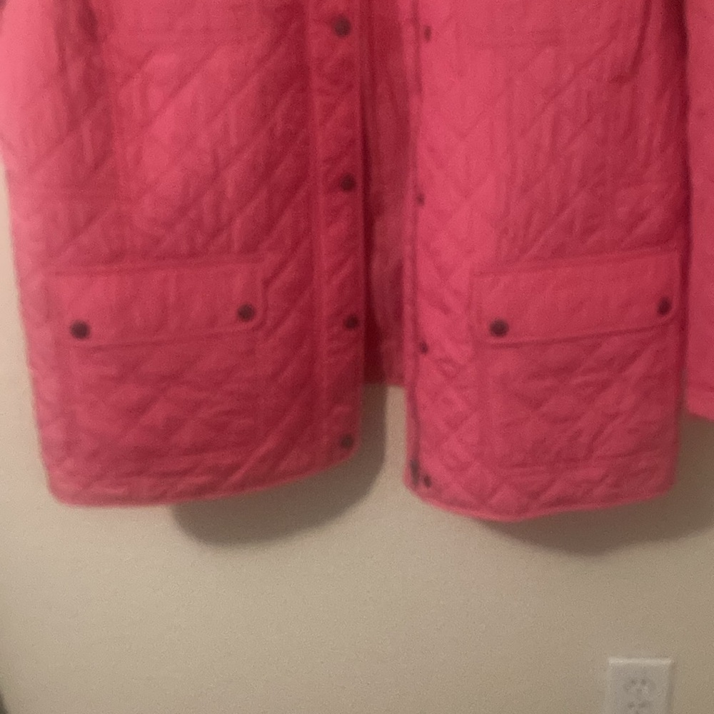 Talbots Coral Quilted Puffer Jacket - Picture 4 of 4